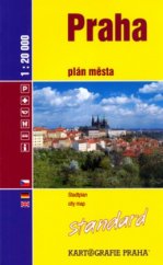 kniha Praha plán města 1:20 000., Kartografie 2003