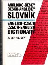 kniha Anglicko-český a česko-anglický slovník, Leda 1999