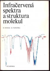 kniha Infračervená spektra a struktura molekul použití vibrační spektroskopie při určování struktury molekul, Academia 1976