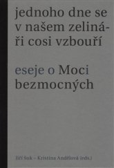 kniha Jednoho dne se v našem zelináři cosi vzbouří Eseje o Moci bezmocných, Ústav pro soudobé dějiny AV ČR 2016