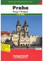 kniha Praha atlas města 1:10 000, Freytag & Berndt 