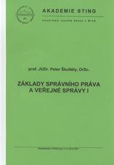 kniha Základy správního práva a veřejné správy I, Sting 2011