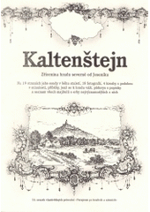 kniha Kaltenštejn zřícenina hradu severně od Jeseníku, Beatris 2002