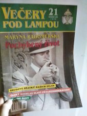 kniha Večery pod lampou Pochybený život, Ivo Železný 1998