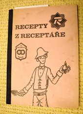 kniha Recepty z Receptáře, TJ Motorlet Praha 1991