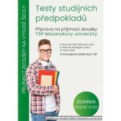 kniha Testy studijních předpokladů Příprava na přijímací zkoušky TSP Masarykovy univerzity, Scholastik 2022