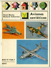 kniha Aviones soviéticos Plastické vystřihovánky, Albatros 1974