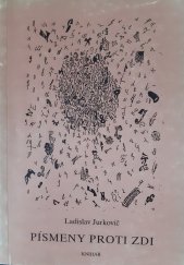 kniha Písmeny proti zdi básně 2002-2005, Knihař 2005