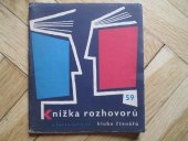 kniha Knížka rozhovorů o novém ročníku Klubu čtenářů 1959, SNKLHU  1958