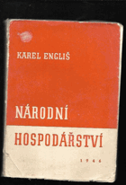 kniha Národní hospodářství, Karel Engliš 1946