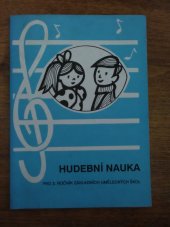 kniha Hudební nauka pro 3. ročník základních uměleckých škol, Grafie 1993