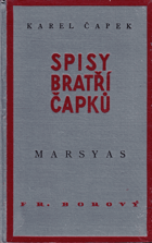 kniha Marsyas, čili, Na okraj literatury (1919-1931), Ot. Štorch-Marien 1931