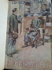 kniha Na kresách Díl IV. - Bouře na horách - původní román z kraje Bezručova., Julius Albert 1928