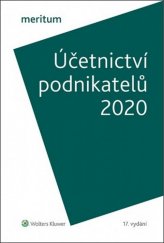 kniha Meritum Účetnictví podnikatelů 2020, Wolters Kluwer 2020