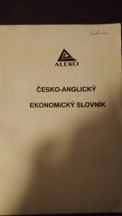 kniha Česko-anglický ekonomický slovník, Aleko 1991
