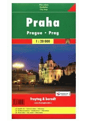 kniha Praha plán města, stadtplan, city map : Měřítko 1: 20 000, GeoClub 2005