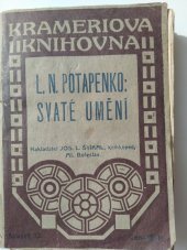 kniha Svaté umění a jiné povídky, Krameriova knihovna 1916