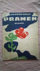 kniha PRAMEN KLAVÍR na 2 ruce - Sbírka národních písní, tanců a výňatků z oper, Státní nakladatelství krásné literatury, hudby a umění 1957