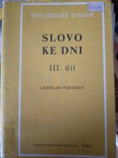 kniha Slovo ke dni. Díl 3., Ústřední církevní nakladatelství 1986