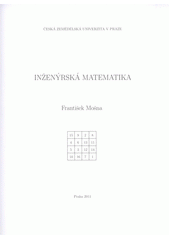 kniha Inženýrská matematika, Česká zemědělská univerzita 2011