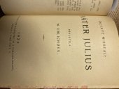 kniha Páter Julius, Komunist. knihkup. a naklad. 1924