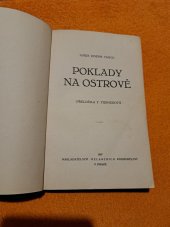 kniha Poklady na ostrově, Melantrich 1927