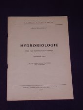 kniha Hydrobiologie pro postgraduální studium Obrazová část, SPN 1981