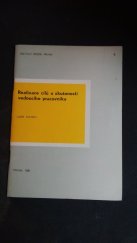 kniha Realizace cílů a zkušenosti vedoucího pracovníka, Institut řízení 1981