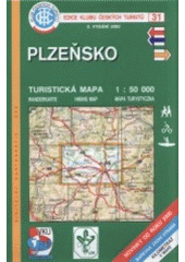 kniha Plzeňsko turistická mapa 1:50 000, Klub českých turistů 2003