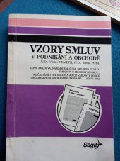 kniha Vzory smluv v podnikání a obchodě, Sagit 1993