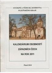 kniha Kalendárium osobností západních Čech na rok 2011, Studijní a vědecká knihovna Plzeňského kraje 2010