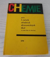 kniha Chemie pro I. ročník středních ekonomických škol, SPN 1968