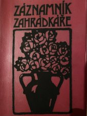 kniha Záznamník zahrádkáře, Zahrádkář 1981