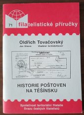 kniha Historie poštoven na Těšínsku, Společnost teritoriální filatelie Svazu českých filatelistů 1999