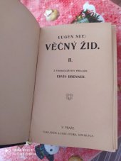 kniha Věčný Žid II., Alois Hynek 1948