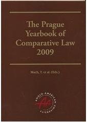 kniha The Prague yearbook of comparative law 2009, Josef Ženka 2010