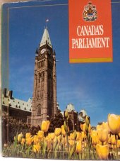 kniha Canadàs PARLAMENT, House of Commons  1987