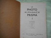 kniha Photo almanach Prisma, Éditions Prisma Paris 1938