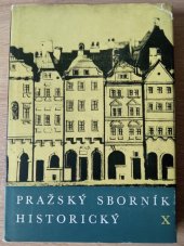 kniha Pražský sborník historický 10., Orbis 1977