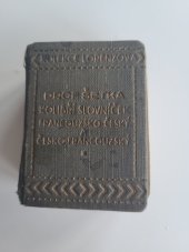 kniha KOLIBŘÍK slovník Francouzsko-český, J. Lorenz 1931