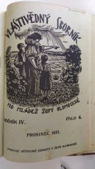 kniha Vlastivědný sborník pro mládež župy olomoucké ročník IV. (1925-26), Učitelské jednoty v župě olomoucké 1925