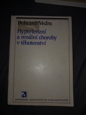 kniha Hypertenzní a renální choroby v těhotenství, Avicenum 1982