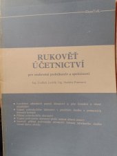 kniha Rukověť účetnictví pro soukromé podnikatele a společnosti, EKONTEK 1990