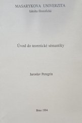 kniha Úvod do teoretické sémantiky, Masarykova univerzita 1994