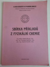 kniha Sbírka příkladů z fyzikální chemie, Univerzita Pardubice 2003