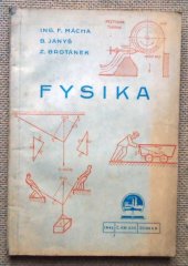 kniha Fysika, Ústav pro učebné pomůcky průmyslových a odborných škol 1942