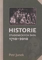 kniha Historie studeneckých škol 1710-2010, Základní škola a mateřská škola Studenec ve spolupráci s obcí Studenec 2010