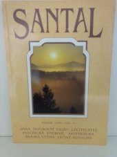 kniha SANTAL Podzim - zima 1995 - jóga ,duchovní nauky ,léčitelství ,psychická energie , akupresura , zdravá výživa , léčivé rostliny, Santal 1994