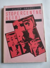 kniha Stopercentné aliby krimi, Videopress 1989