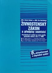 kniha Živnostenský zákon a předpisy souvisící s komentářem a příklady : podle stavu k ..., Linde 